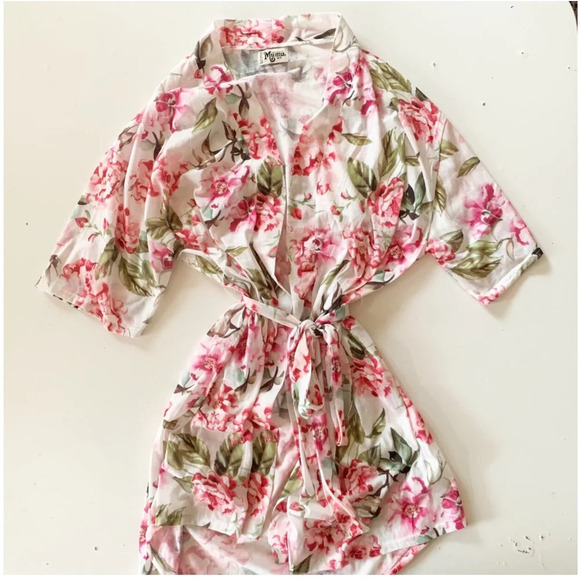 Show Me Your Mumu Garden Bloom Floral Robe one size - Picture 8 of 9